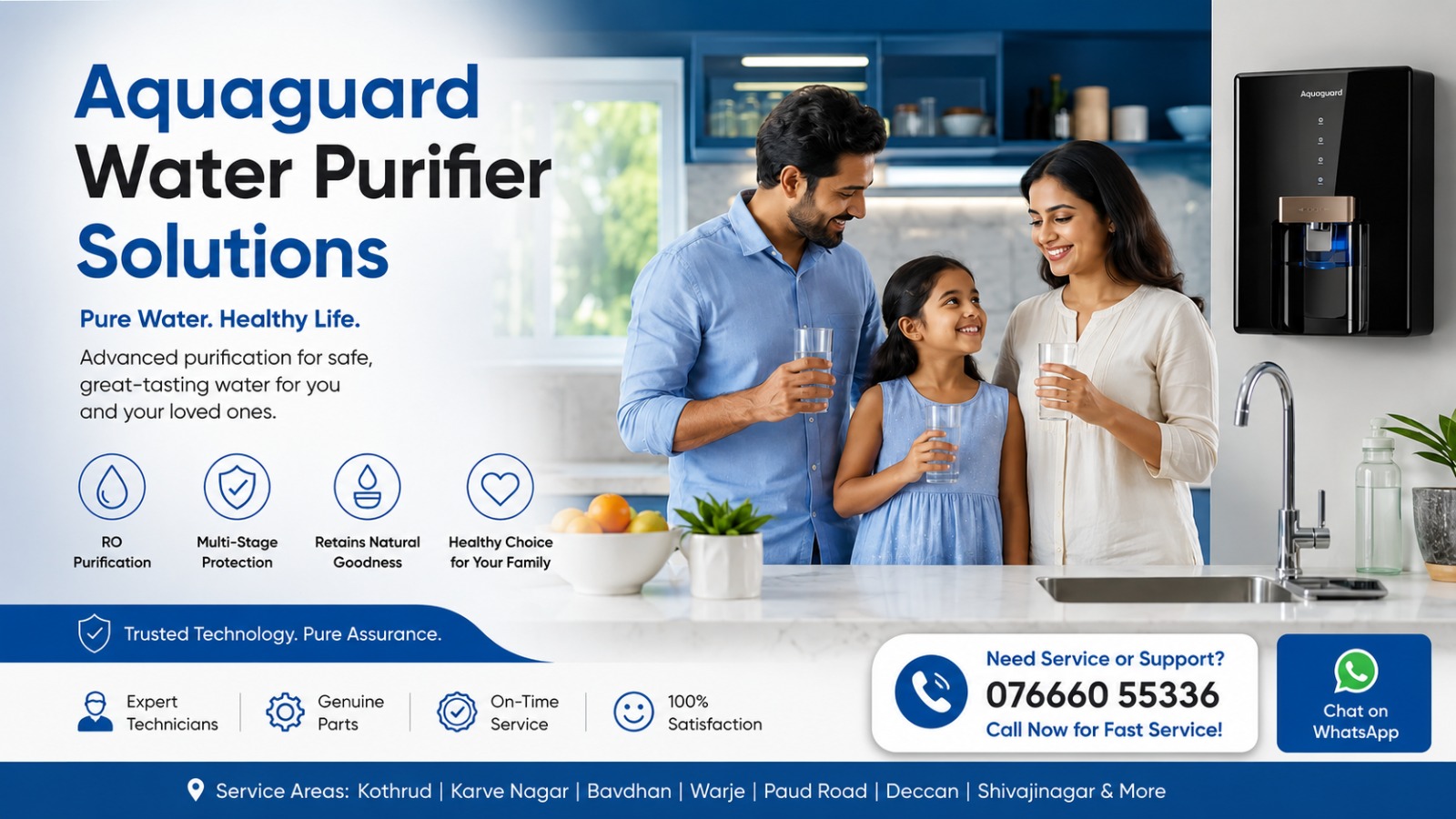 Aquaguard Water Purifier Repair and Service