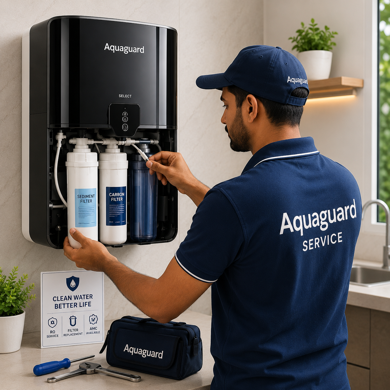 Aquaguard water purifier service and repair in Chikhali