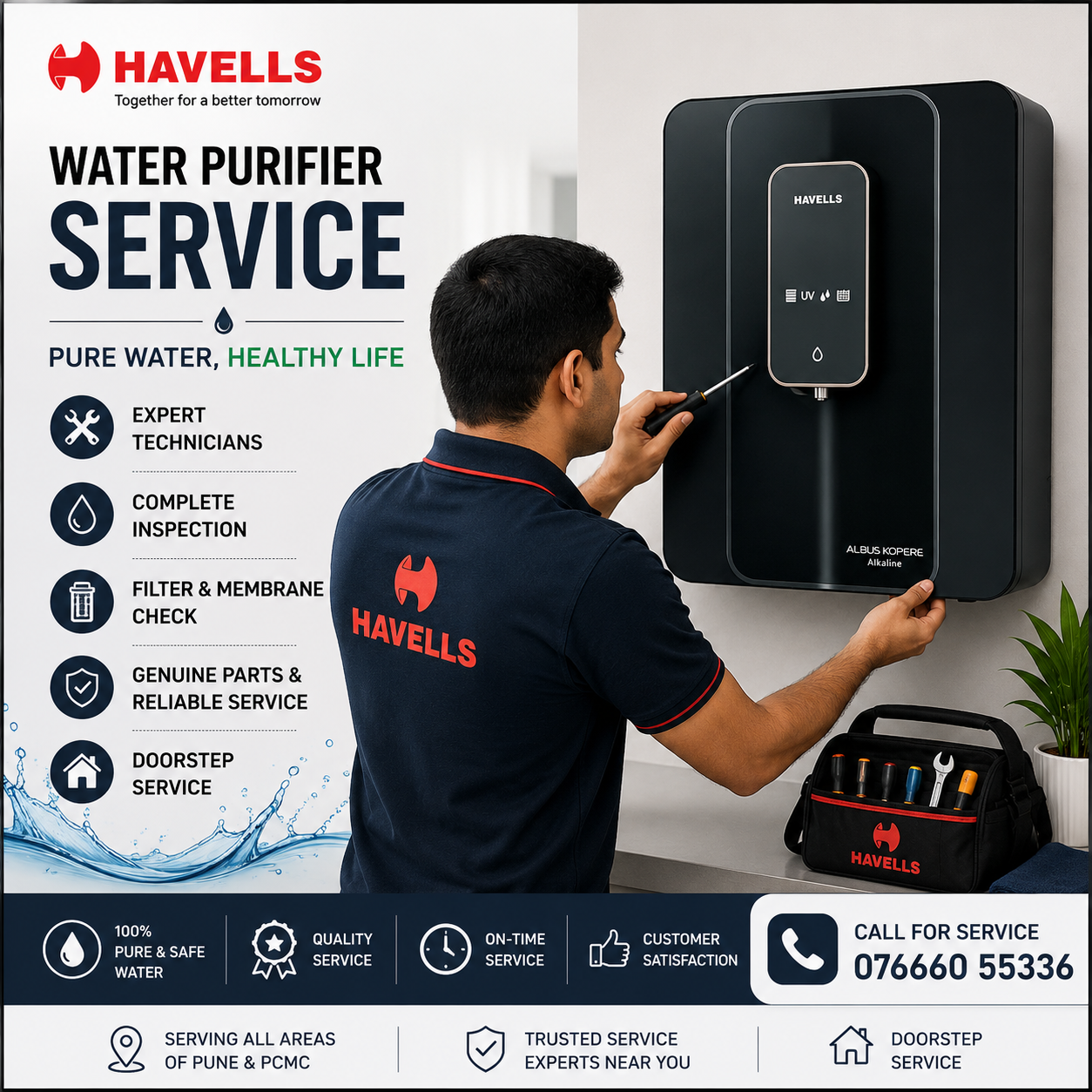 Havells Water Purifier Service in Pune