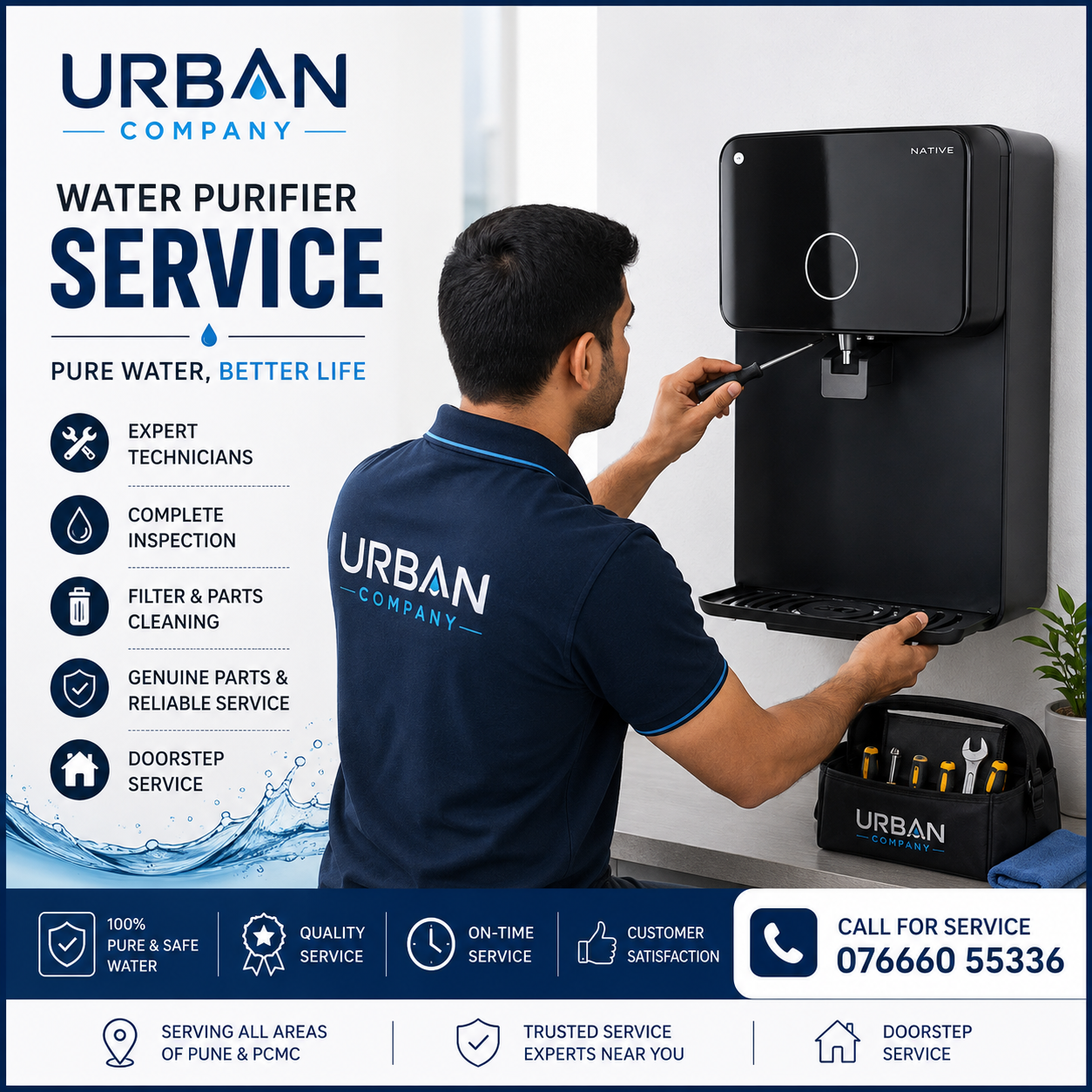 Urban Company Water Purifier Service in Pune