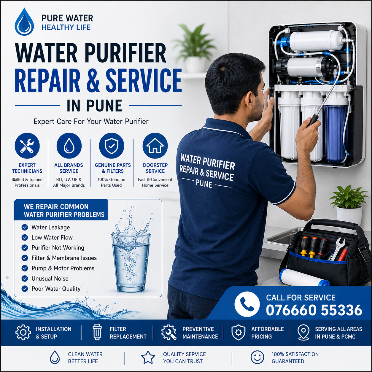 Water Purifier Repair and Service in Pune
